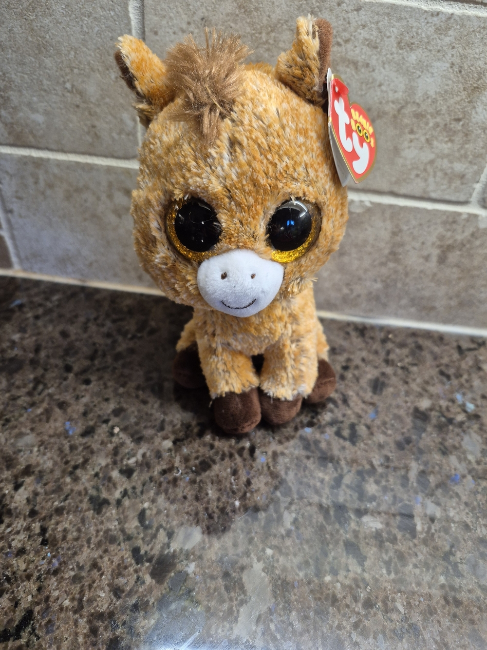TY Beanie Boos HARRIET the Horse 6 Inch Stuffed Animal Toy Plush NWT